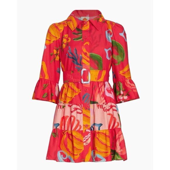 ✨Farm Rio
Mixed Fruits Ocean Mini Dress✨ - Picture 7 of 12